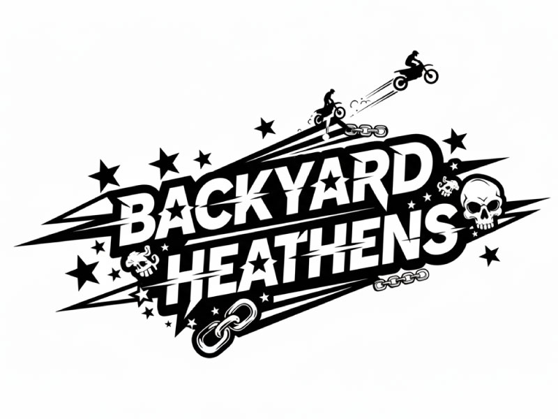 Backyard Heathens logo design by yondi