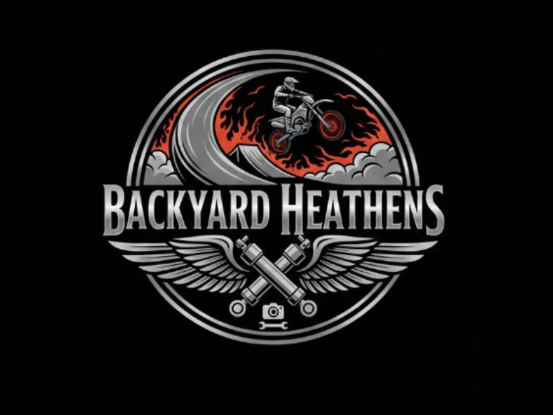 Backyard Heathens logo design by kanal