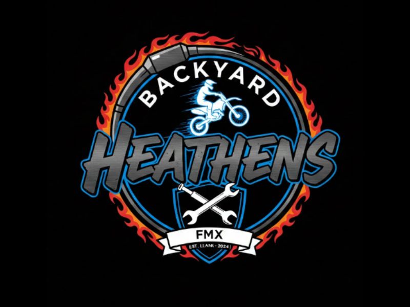 Backyard Heathens logo design by kanal