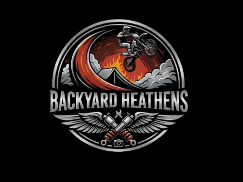 Backyard Heathens logo design by kanal