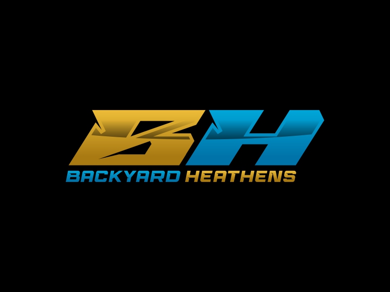 Backyard Heathens logo design by qqdesigns