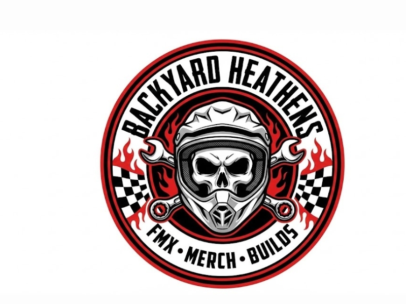 Backyard Heathens logo design by Michael Luutu