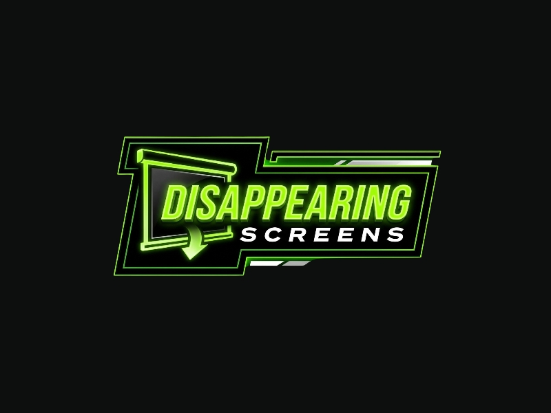 Disappearing Screens logo design by iffikhan