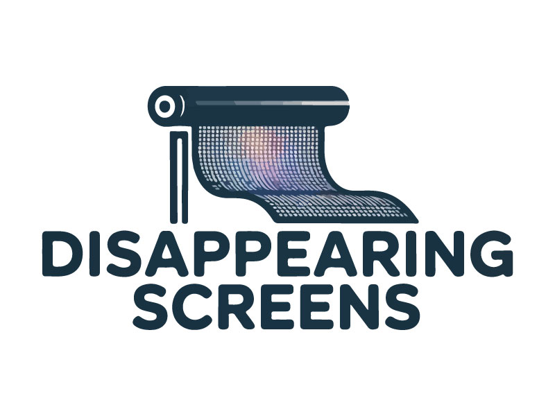 Disappearing Screens logo design by Suvendu