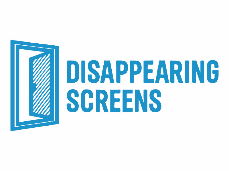 Disappearing Screens logo design by Suvendu