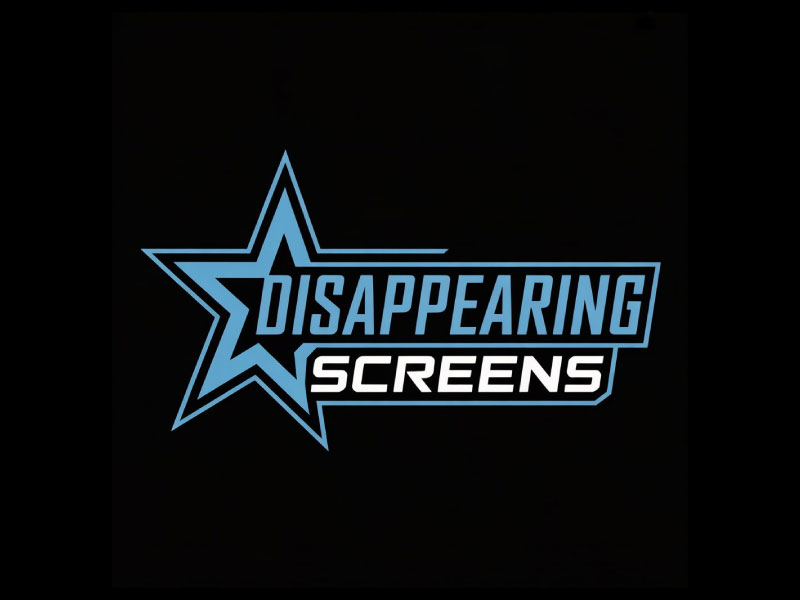 Disappearing Screens logo design by M Fariid