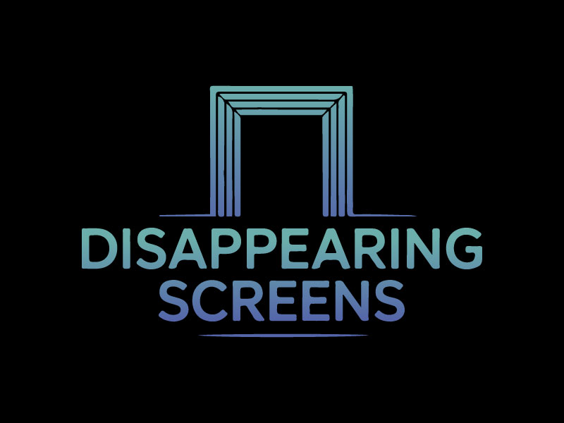 Disappearing Screens logo design by Rahul Biswas
