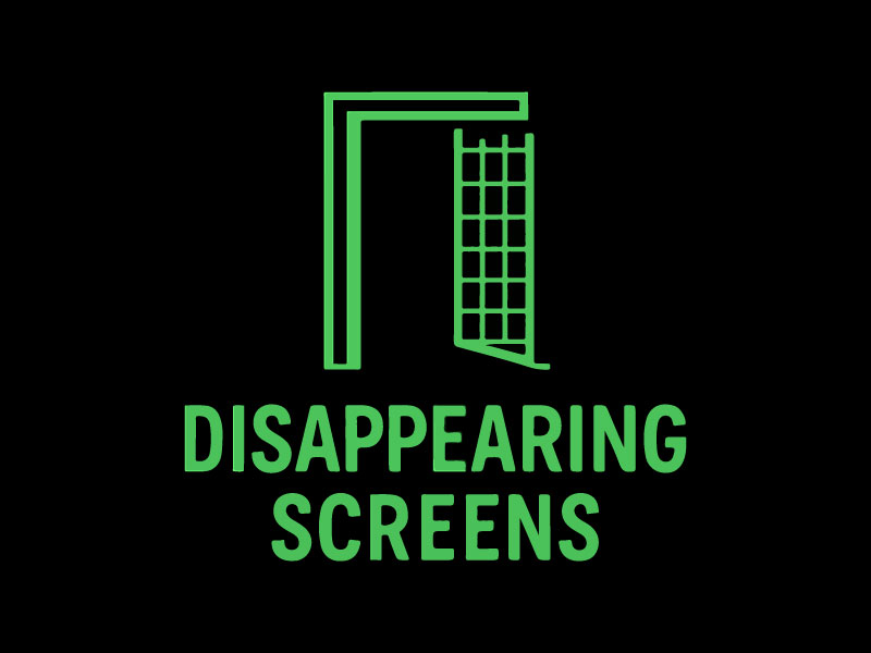 Disappearing Screens logo design by Rahul Biswas