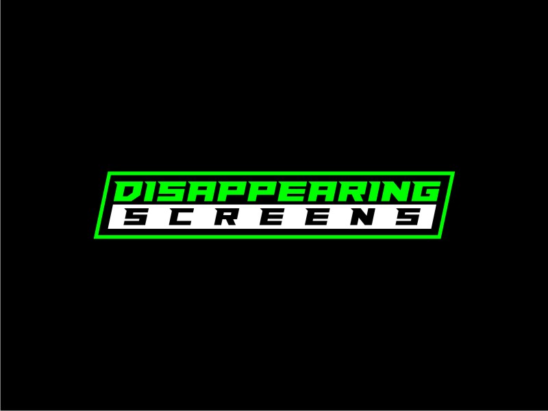 Disappearing Screens logo design by johana