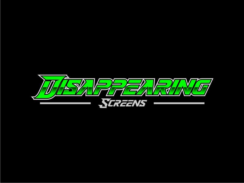 Disappearing Screens logo design by clayjensen