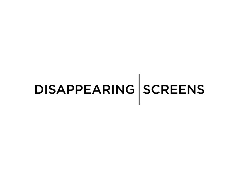 Disappearing Screens logo design by Neng Khusna