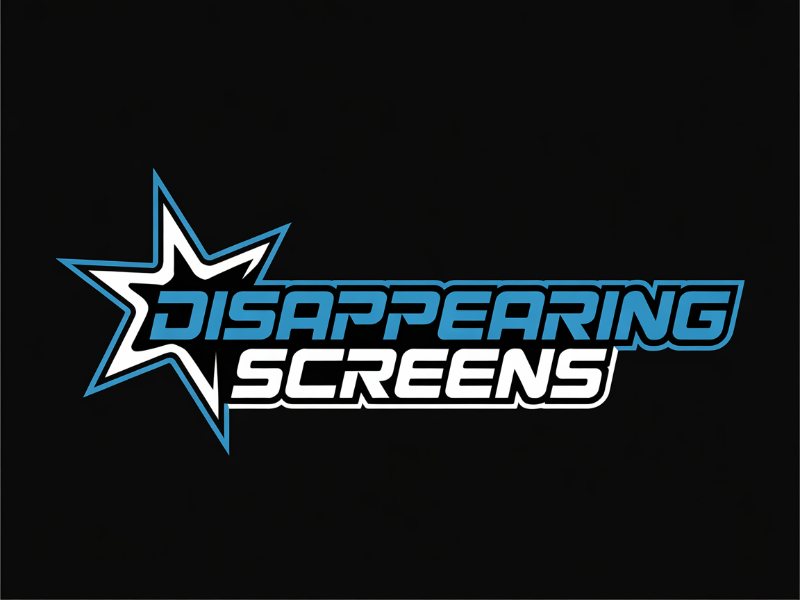 Disappearing Screens logo design by Octavino