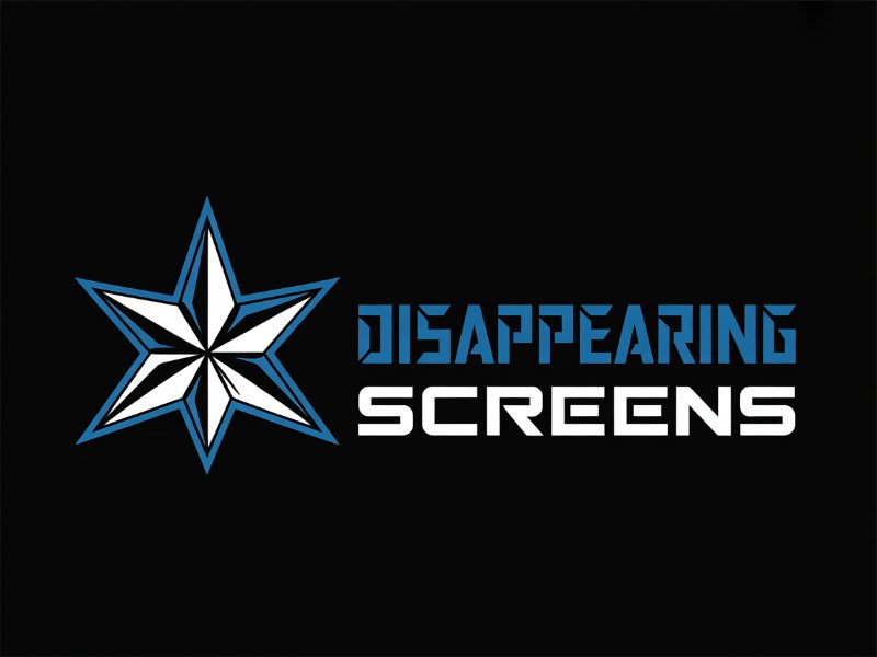 Disappearing Screens logo design by Paradiseg