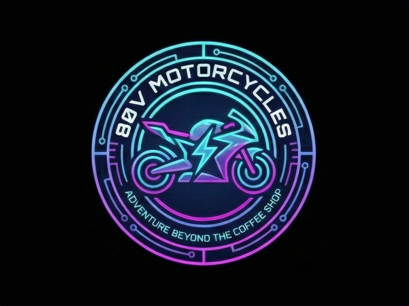 80v, 80V, 80v.motorcycles, or 80V.MOTORCYCLES or none logo design by Bambang Bang
