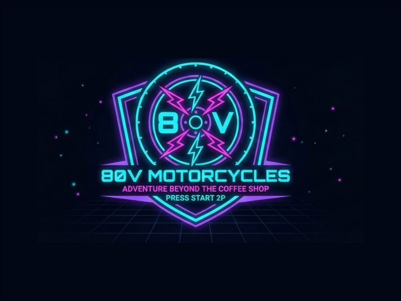 80v, 80V, 80v.motorcycles, or 80V.MOTORCYCLES or none logo design by Bambang Bang