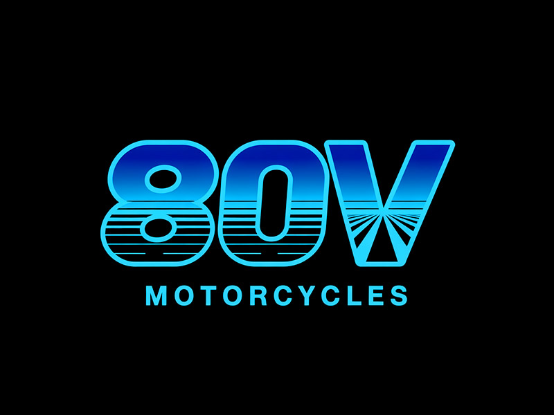 80v, 80V, 80v.motorcycles, or 80V.MOTORCYCLES or none logo design by IamSoya