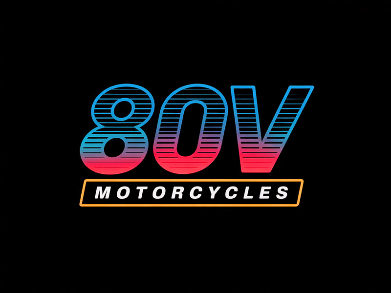 80v, 80V, 80v.motorcycles, or 80V.MOTORCYCLES or none logo design by IamSoya