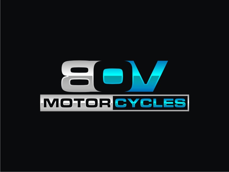 80v, 80V, 80v.motorcycles, or 80V.MOTORCYCLES or none logo design by Artomoro