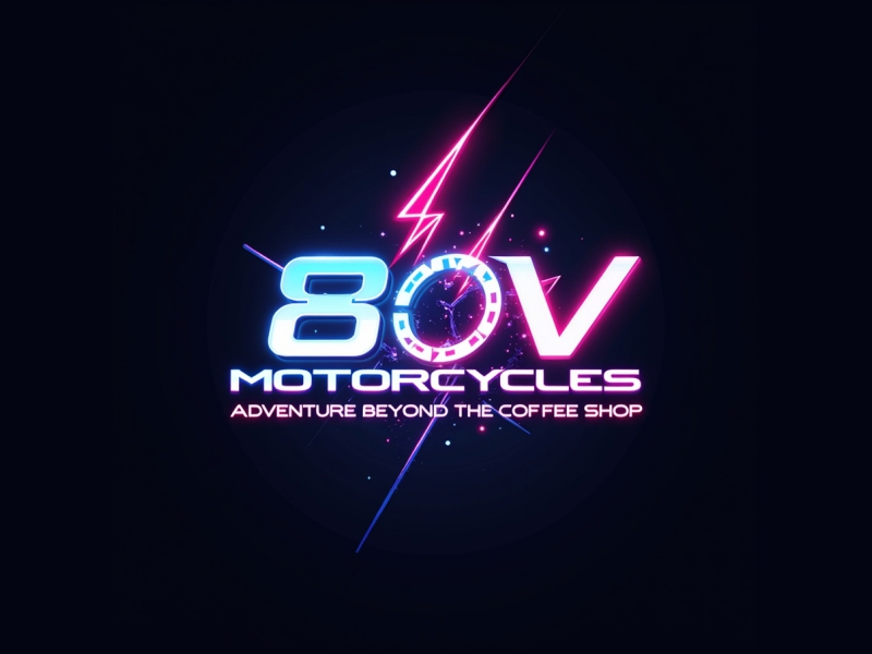 80v, 80V, 80v.motorcycles, or 80V.MOTORCYCLES or none logo design by ruki