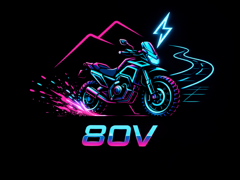 80v, 80V, 80v.motorcycles, or 80V.MOTORCYCLES or none logo design by USDOT