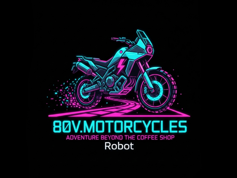 80v, 80V, 80v.motorcycles, or 80V.MOTORCYCLES or none logo design by FIAFAI