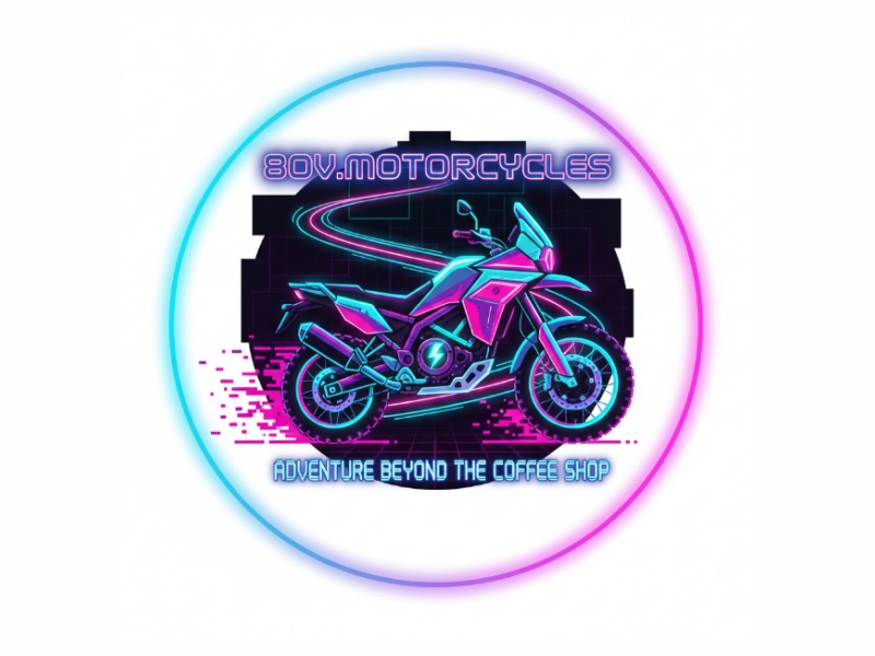 80v, 80V, 80v.motorcycles, or 80V.MOTORCYCLES or none logo design by giphone