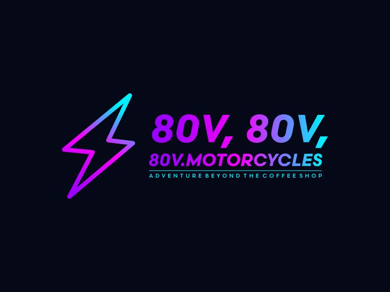 80v, 80V, 80v.motorcycles, or 80V.MOTORCYCLES or none logo design by luckyprasetyo