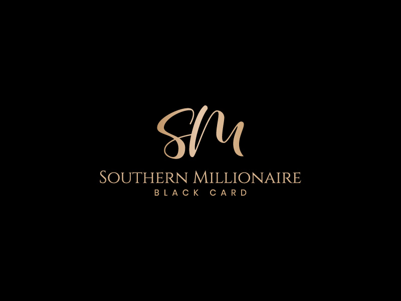 Southern Millionaire Black Card logo design by Bright Ritchil