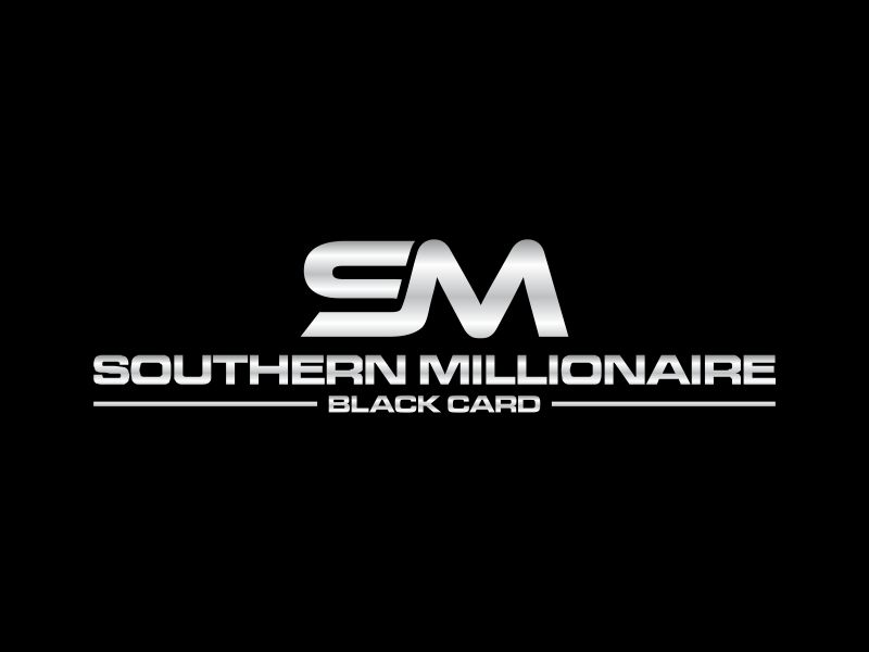 Southern Millionaire Black Card logo design by hopee