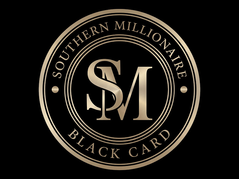 Southern Millionaire Black Card logo design by IamSoya