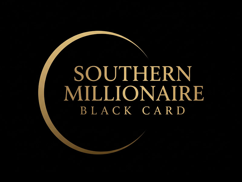 Southern Millionaire Black Card logo design by IamSoya