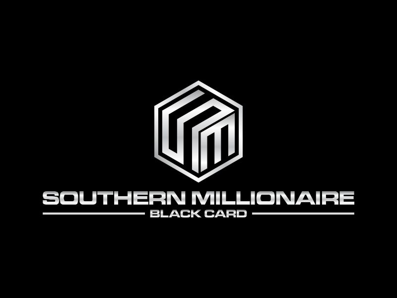 Southern Millionaire Black Card logo design by hopee