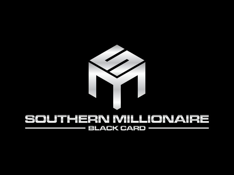 Southern Millionaire Black Card logo design by hopee