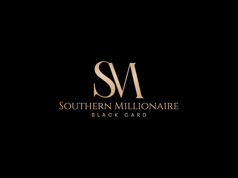 Southern Millionaire Black Card logo design by Bright Ritchil