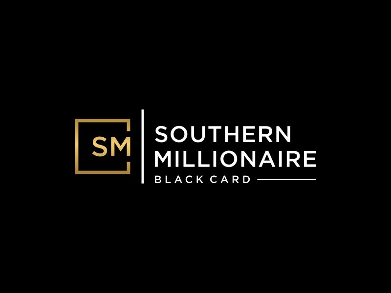 Southern Millionaire Black Card logo design by kozen
