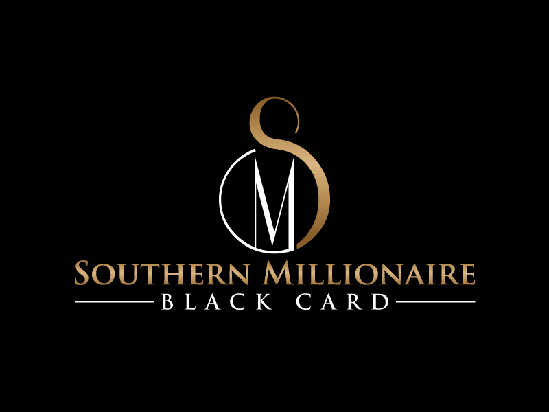 Southern Millionaire Black Card logo design by uttam