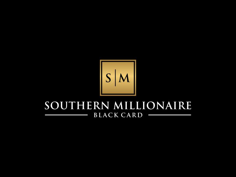 Southern Millionaire Black Card logo design by kozen