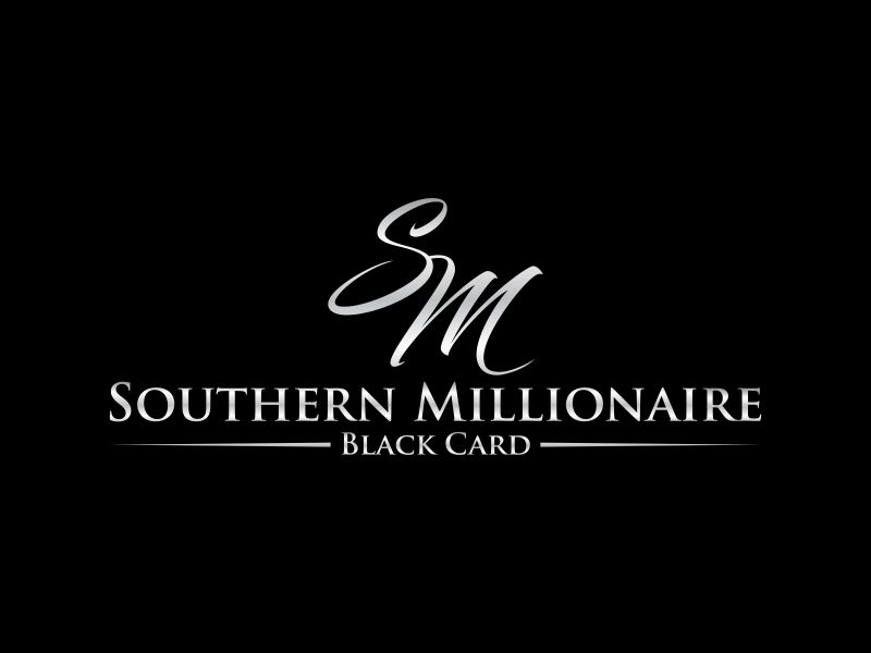 Southern Millionaire Black Card logo design by hopee