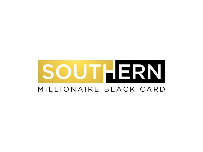 Southern Millionaire Black Card logo design by superiors