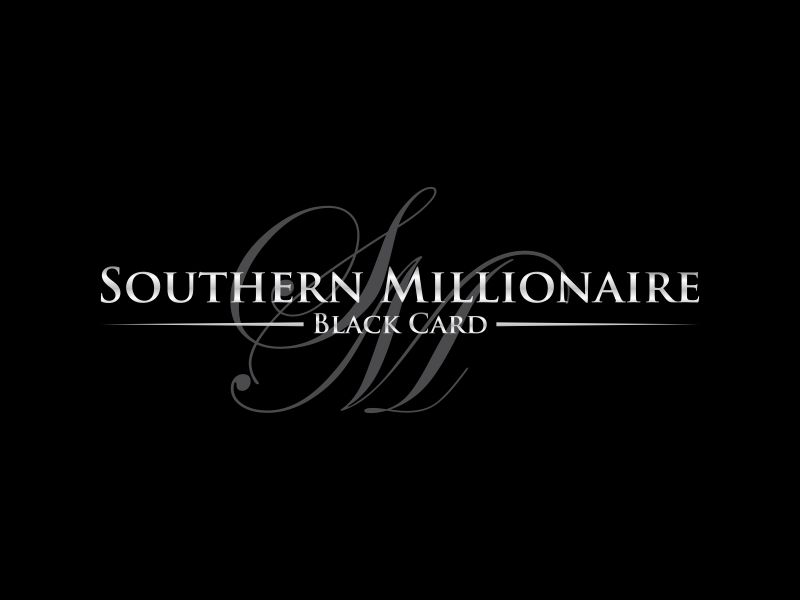 Southern Millionaire Black Card logo design by hopee