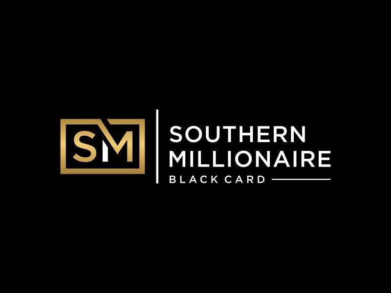 Southern Millionaire Black Card logo design by kozen