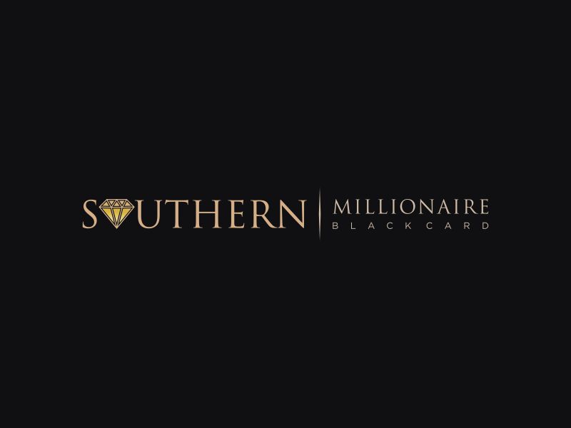 Southern Millionaire Black Card logo design by perkasa