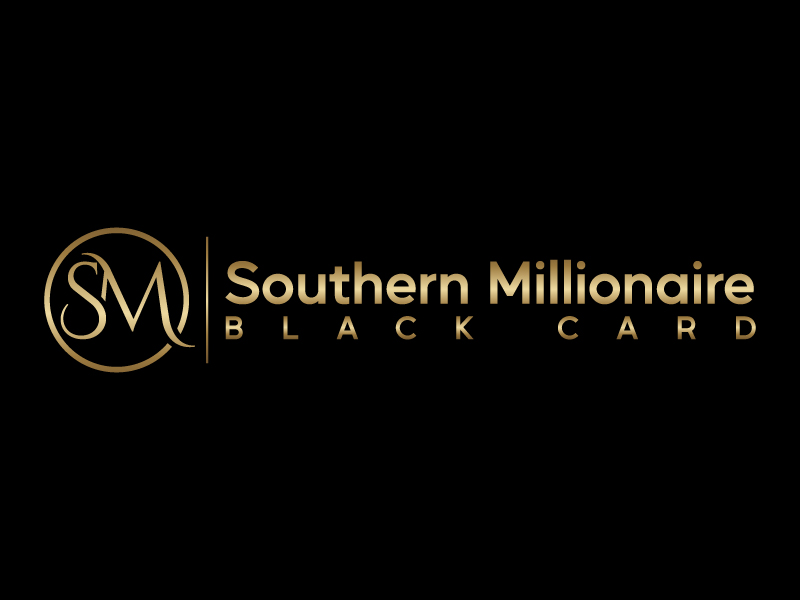 Southern Millionaire Black Card logo design by uttam
