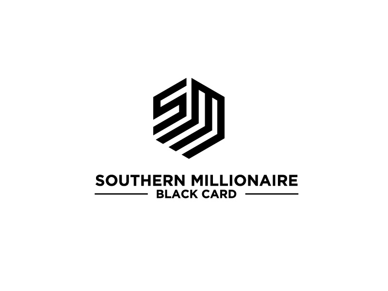 Southern Millionaire Black Card logo design by bigboss
