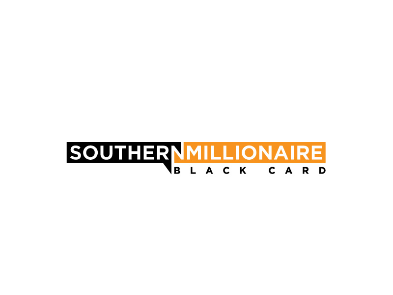Southern Millionaire Black Card logo design by bigboss