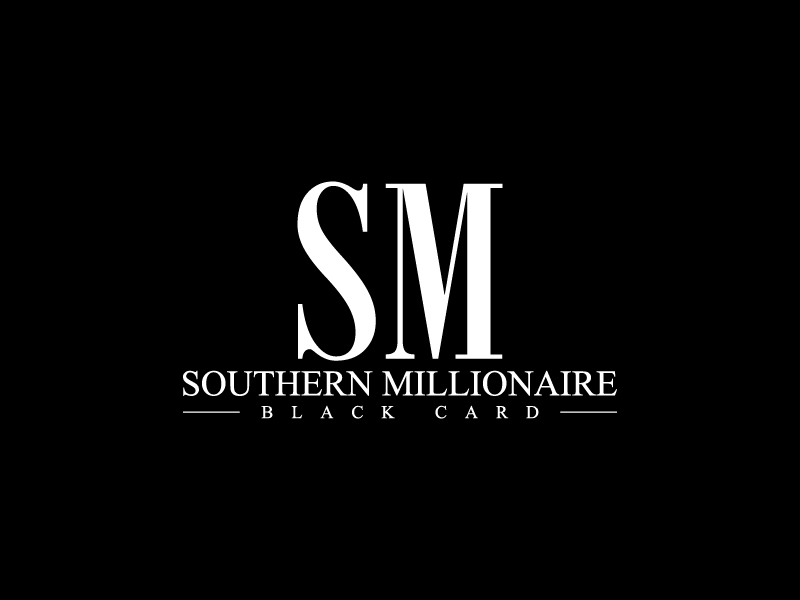 Southern Millionaire Black Card logo design by Creativeminds