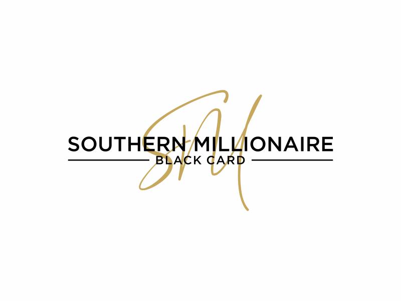 Southern Millionaire Black Card logo design by arturo_