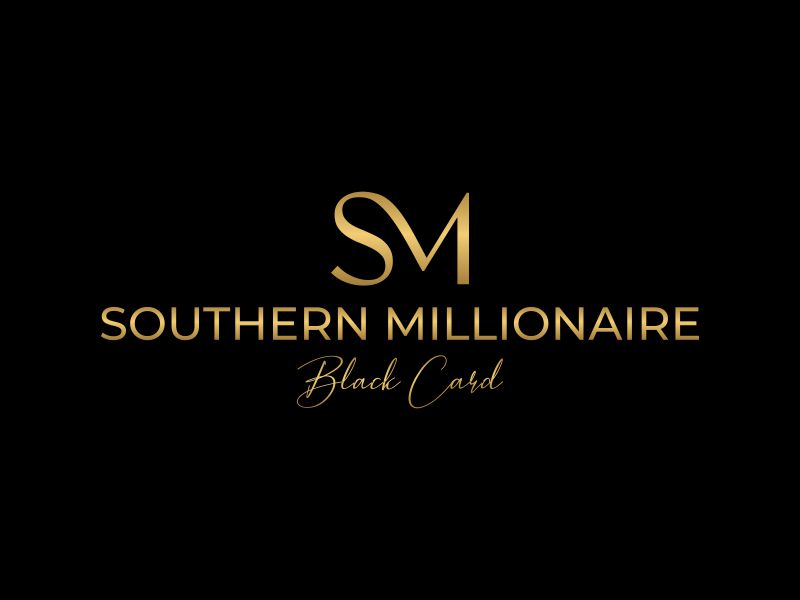 Southern Millionaire Black Card logo design by Snapp