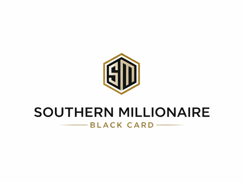 Southern Millionaire Black Card logo design by MTgraphics