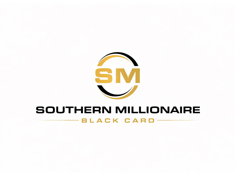 Southern Millionaire Black Card logo design by MTgraphics